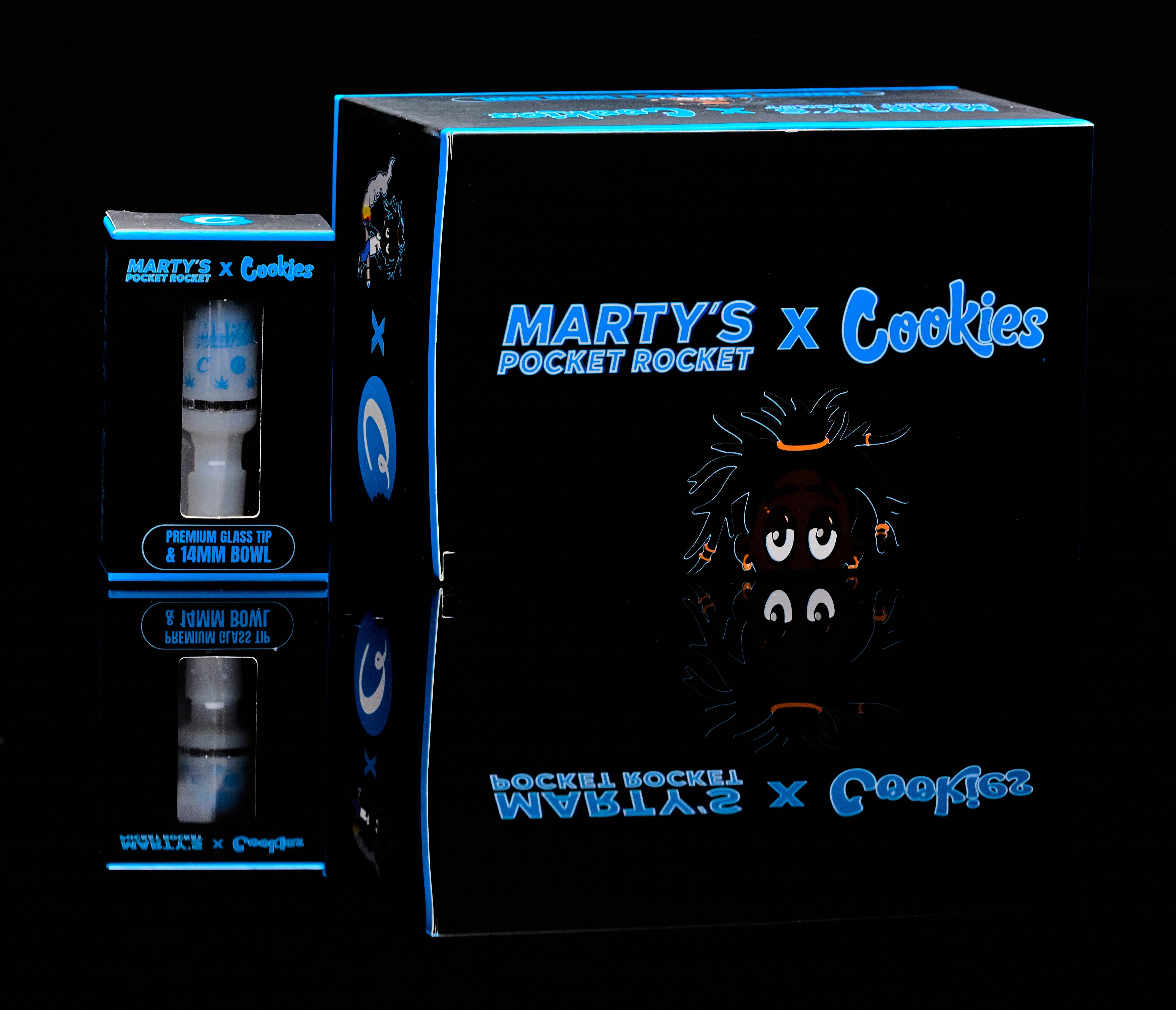 Limited Edition Marty Missile X Cookies Glass Official Collab!
